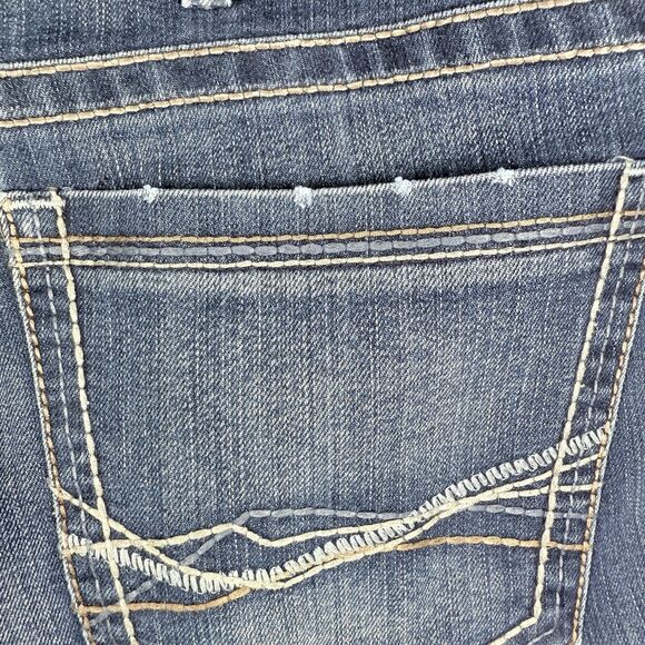 Cinch Grant Jeans Mens 38x36 (Fits 39x37) Med Wash Straight Leg Relaxed Fit - Picture 9 of 14